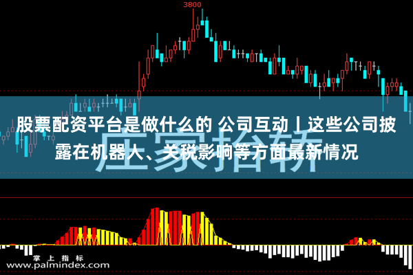 股票配资平台是做什么的 公司互动丨这些公司披露在机器人、关税影响等方面最新情况
