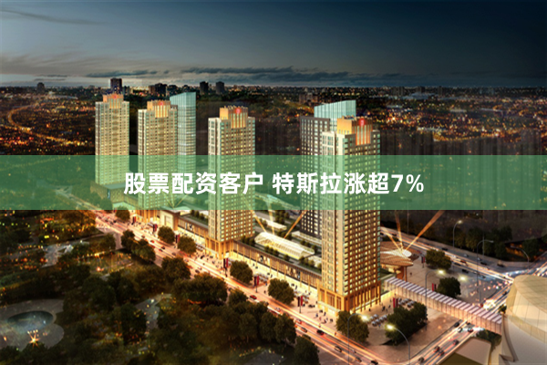 股票配资客户 特斯拉涨超7%