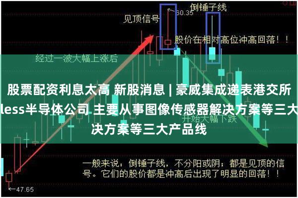 股票配资利息太高 新股消息 | 豪威集成递表港交所 为Fabless半导体公司 主要从事图像传感器解决方案等三大产品线