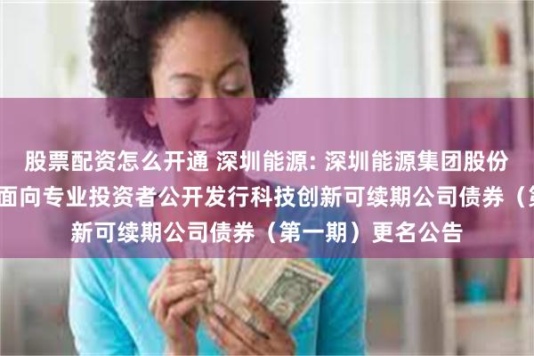 股票配资怎么开通 深圳能源: 深圳能源集团股份有限公司2025年面向专业投资者公开发行科技创新可续期公司债券（第一期）更名公告